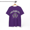 White Smoke San Francisco California Graphic T-Shirt – West Coast City Streetwear Tee