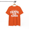 White Smoke Tampa Florida USA Retro Athletic T-Shirt