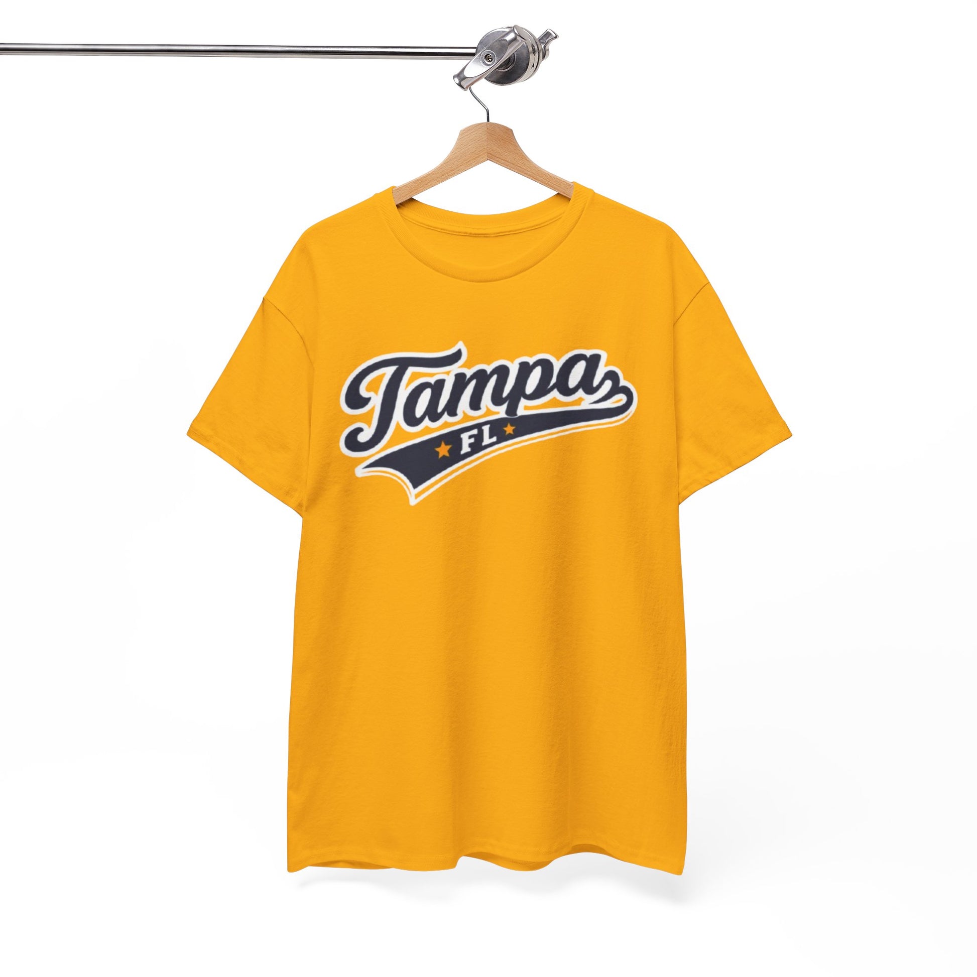 Tampa, FL Script Tee — Retro City   T-Shirt – nfl fan apparel, nfl fan apparel, image 1.0