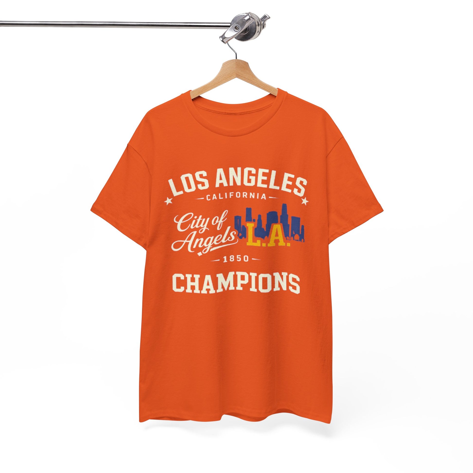 White Smoke Los Angeles City of Angels L.A. Champions T-Shirt