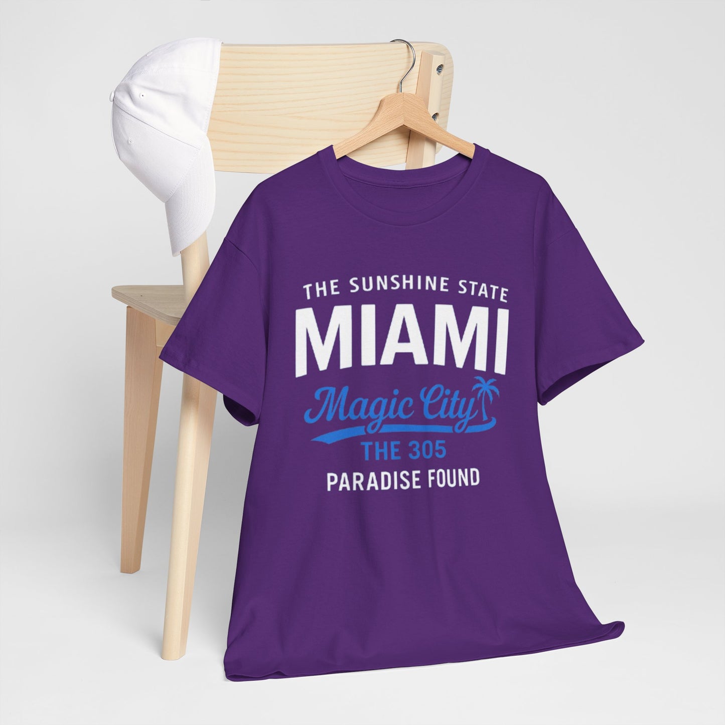 Lavender Miami Magic City T-Shirt – Sunshine State 305 Lifestyle Streetwear
