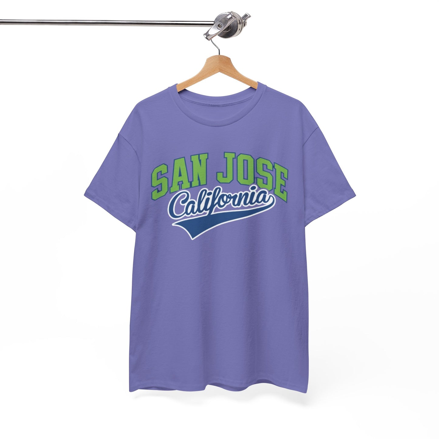 San Jose California T‑Shirt — college style graphic tee Vintage Athletic City Tee