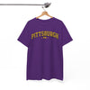 Pittsburgh PA Arch Tee Vintage college-style lettering T-Shirt