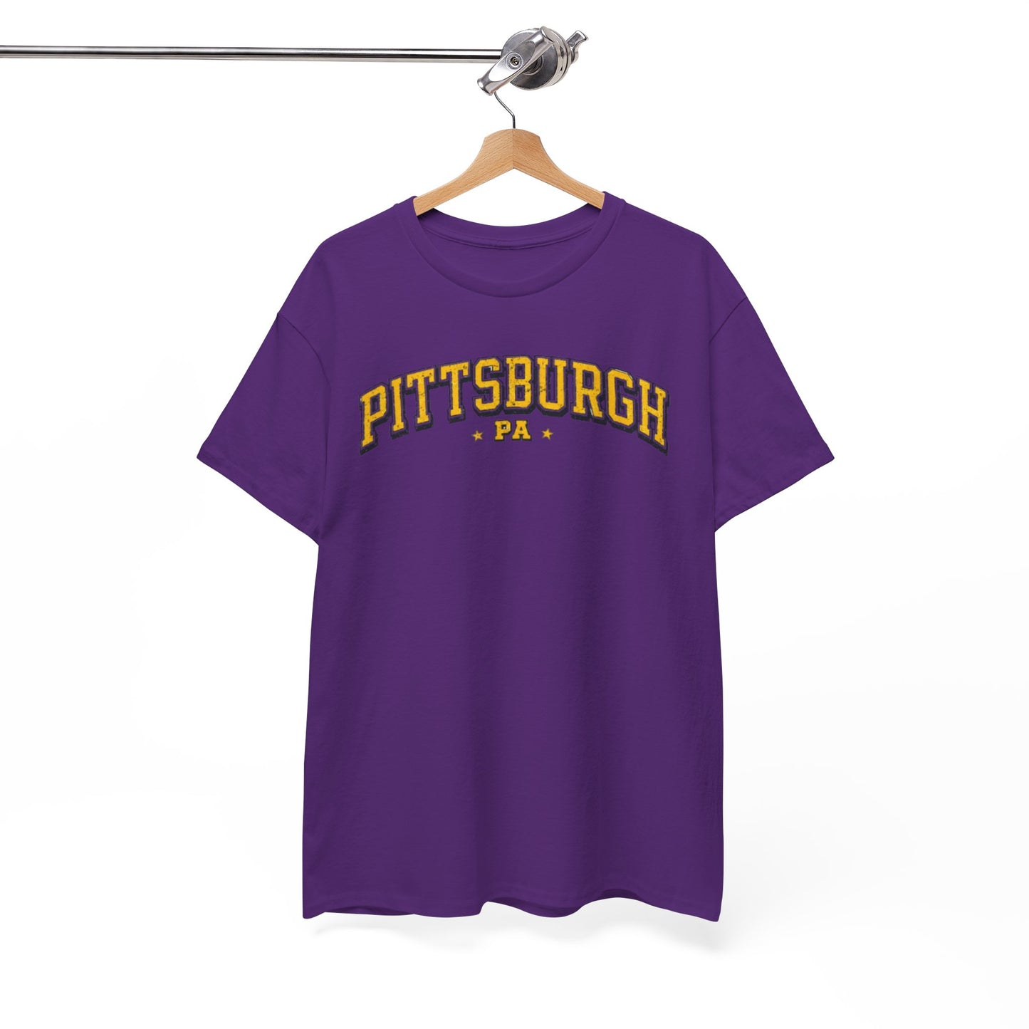 Pittsburgh PA Arch Tee Vintage college-style lettering T-Shirt