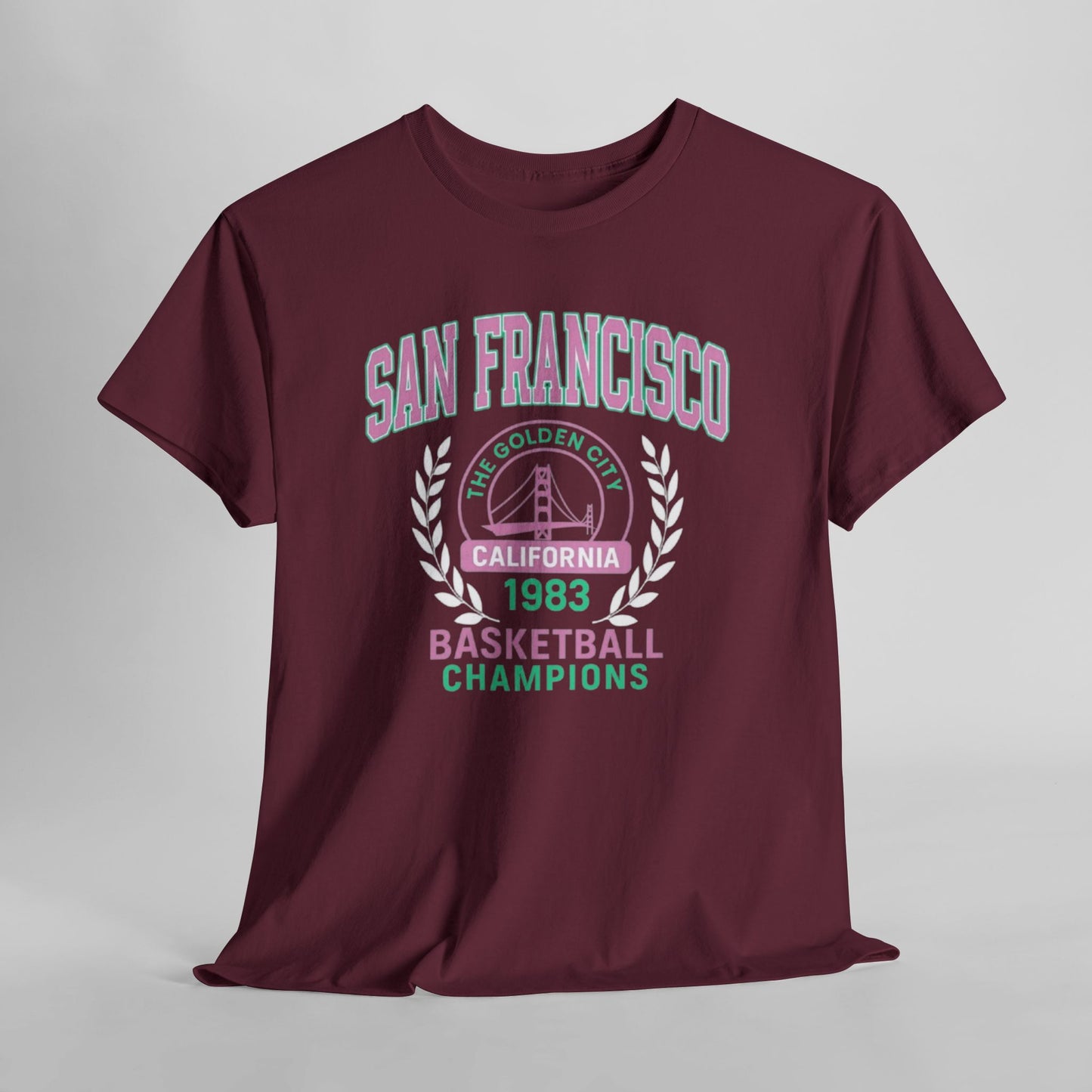 San Francisco Basketball Champions Graphic T-Shirt – California City Streetwear Tee