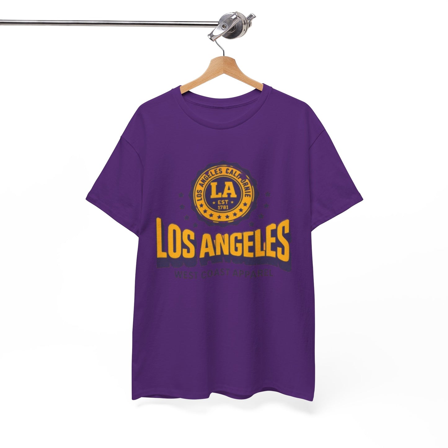 White Smoke Los Angeles West Coast Apparel Graphic T-Shirt – Retro City Streetwear Tee