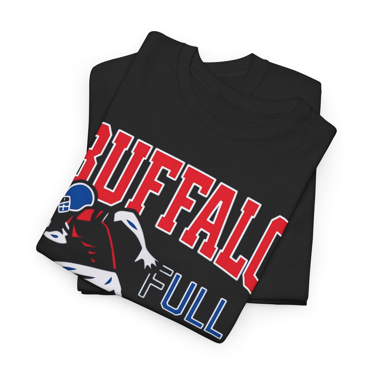 Buffalo Football Tee — "All In, No Limits" Player Graphic