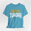 Lavender Frozen Tundra Tee – Retro Icy Packers Football Fan Shirt