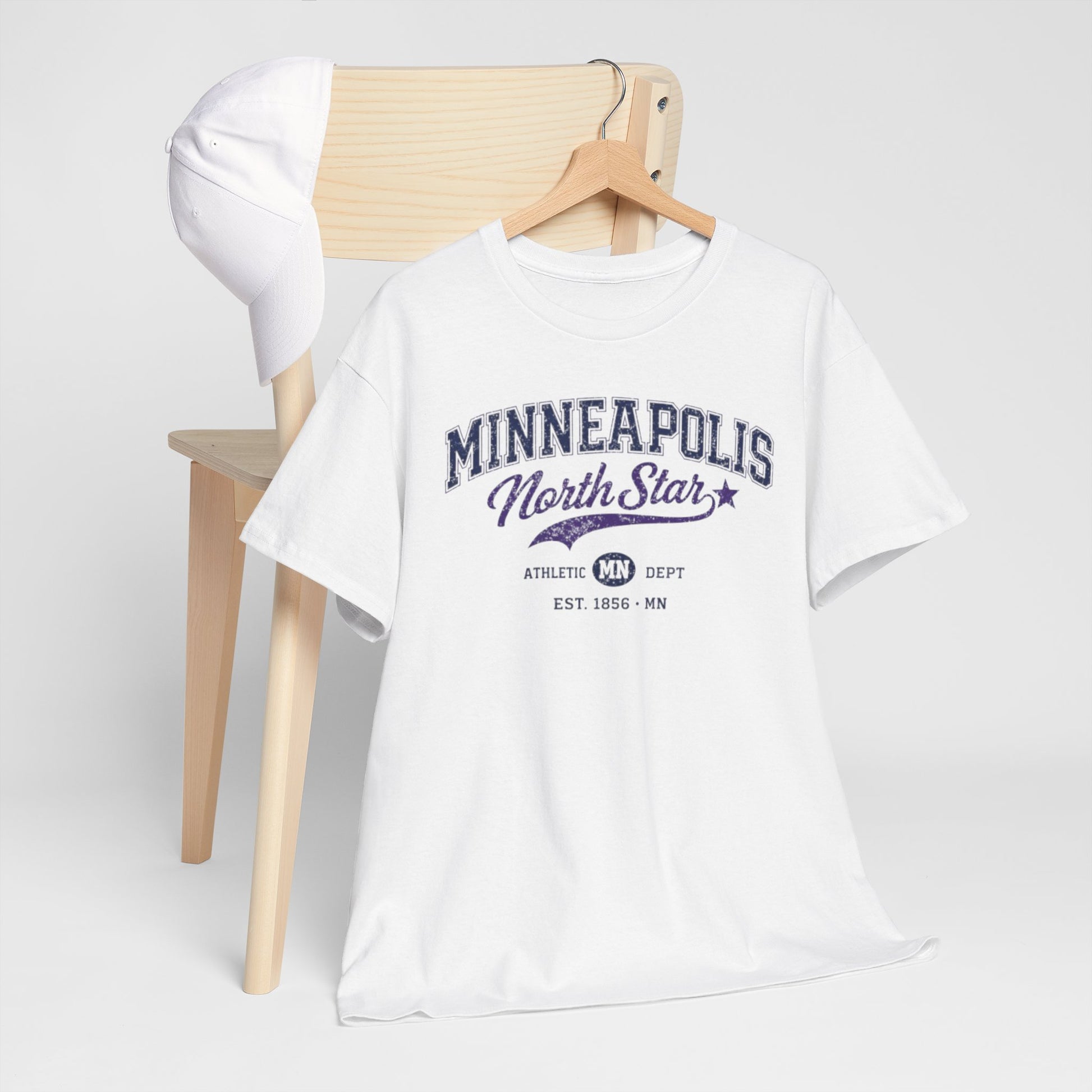 Minneapolis North Star T-Shirt — Vintage Athletic City Tee streetwear fashion product image 6
