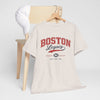 Light Gray Boston Legacy Tee — Vintage Athletic Massachusetts Shirt