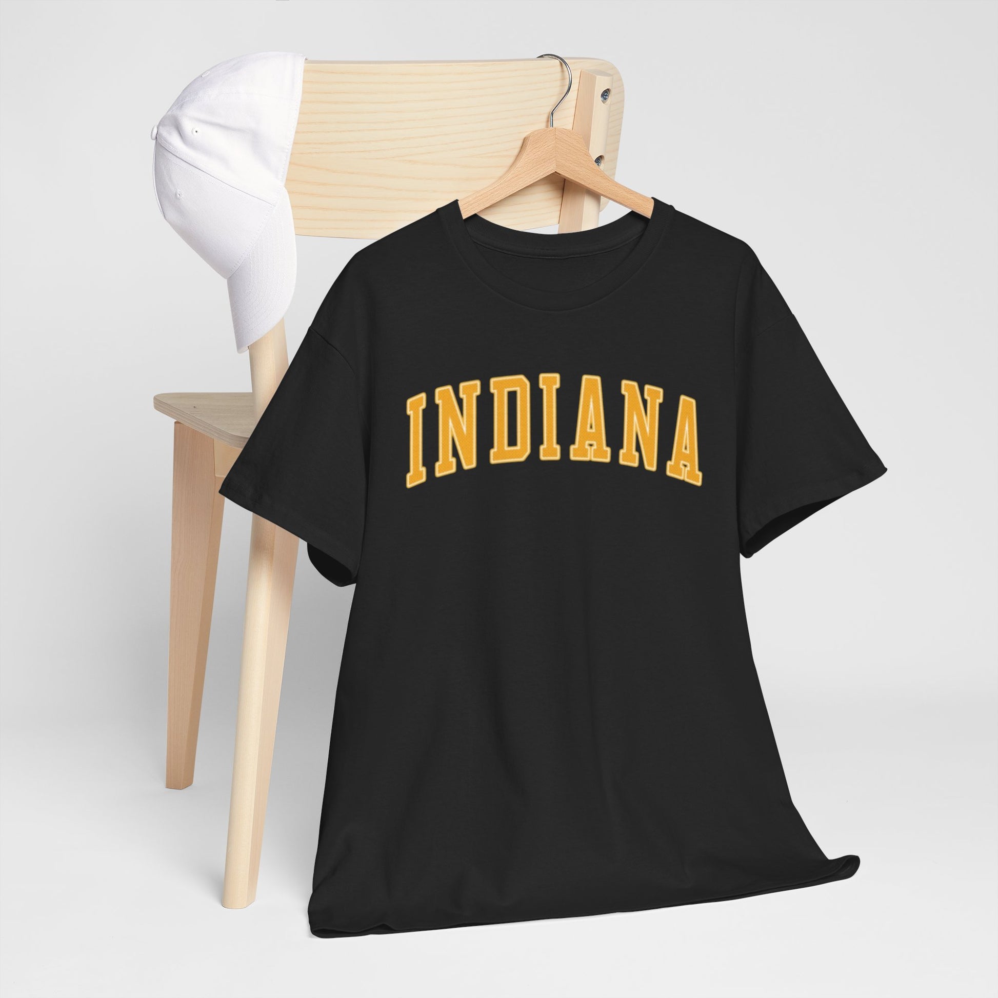 Dark Slate Gray Indiana Vintage College T-Shirt