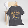 Dim Gray New York Legends Baseball T-Shirt — Vintage Heritage Bat & Ball Club Tee