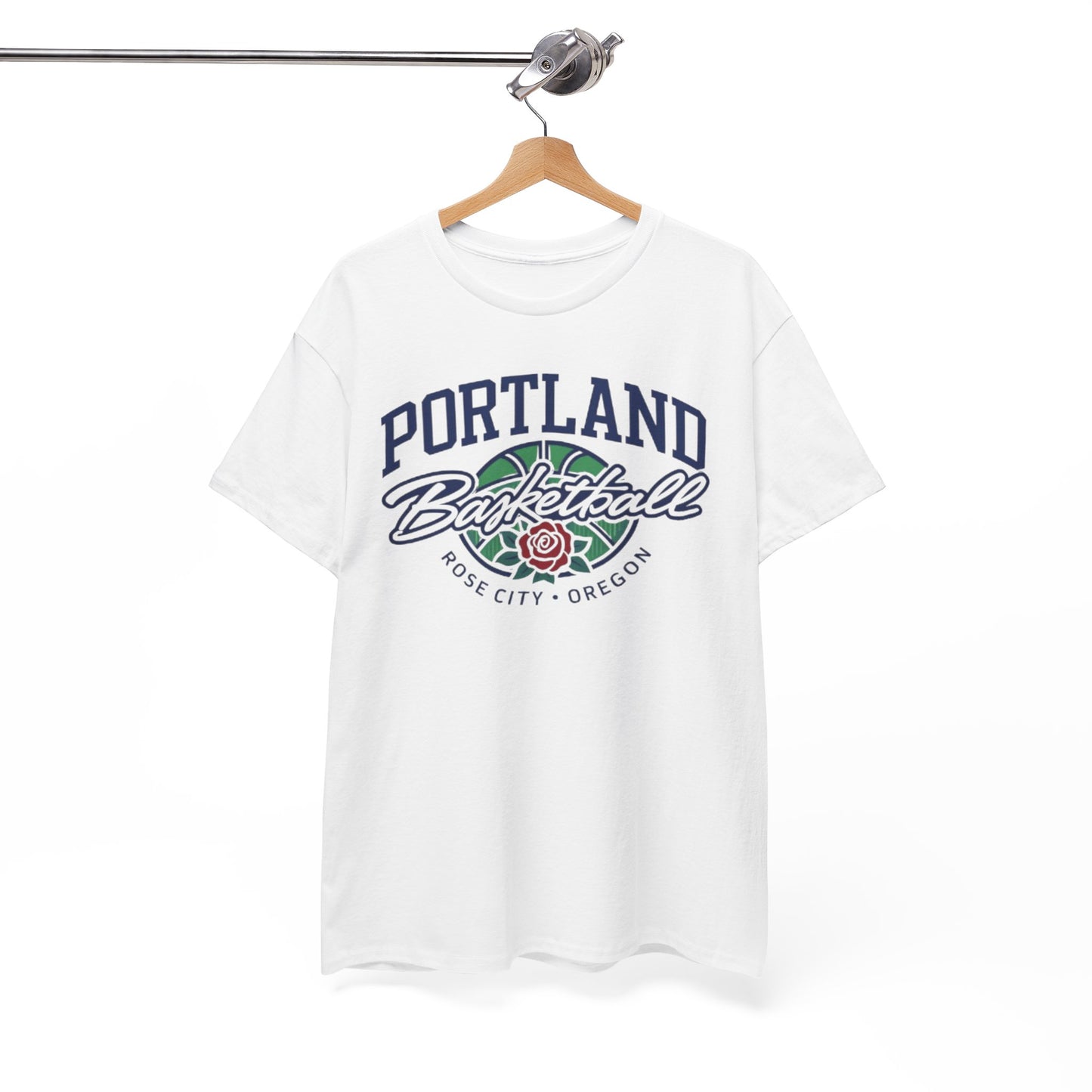 Portland Basketball Rose City Tee City sports tee  Rose City top Sporty streetwear