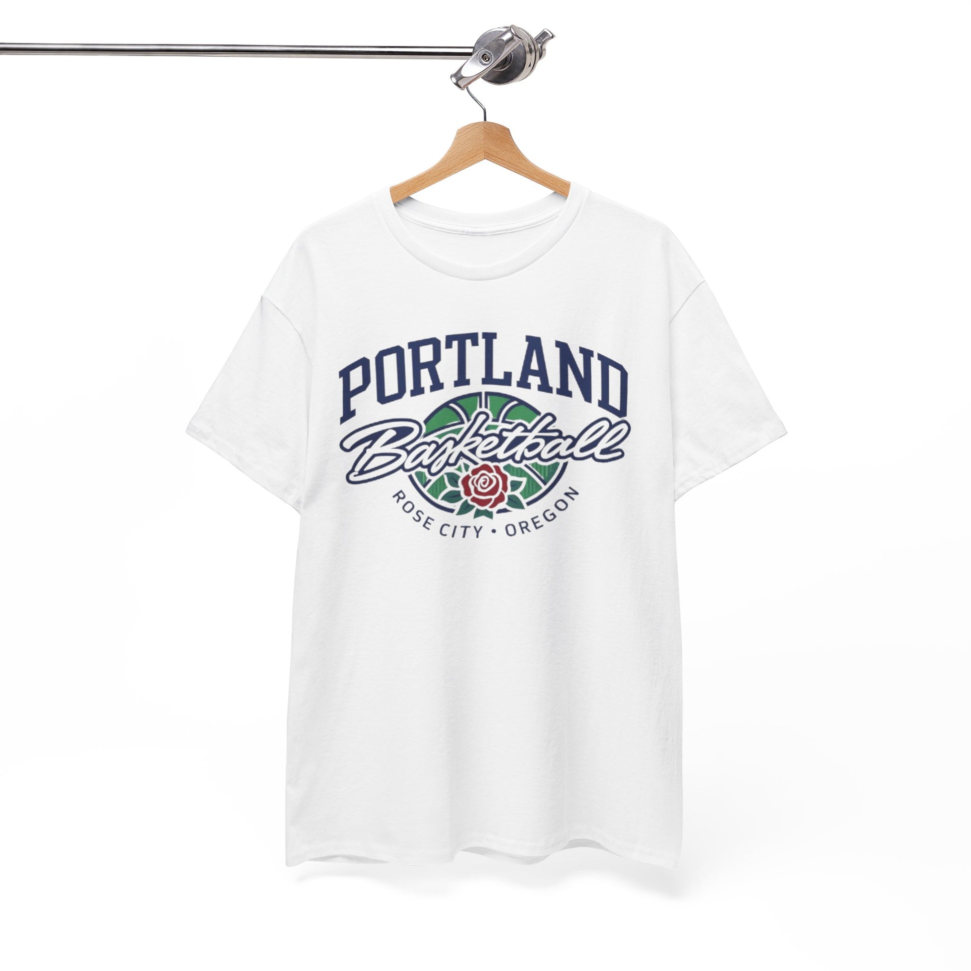 Portland Basketball Rose City Tee City sports tee  Rose City top Sporty streetwear – football shirt, breathable comfort wear, image 1.0