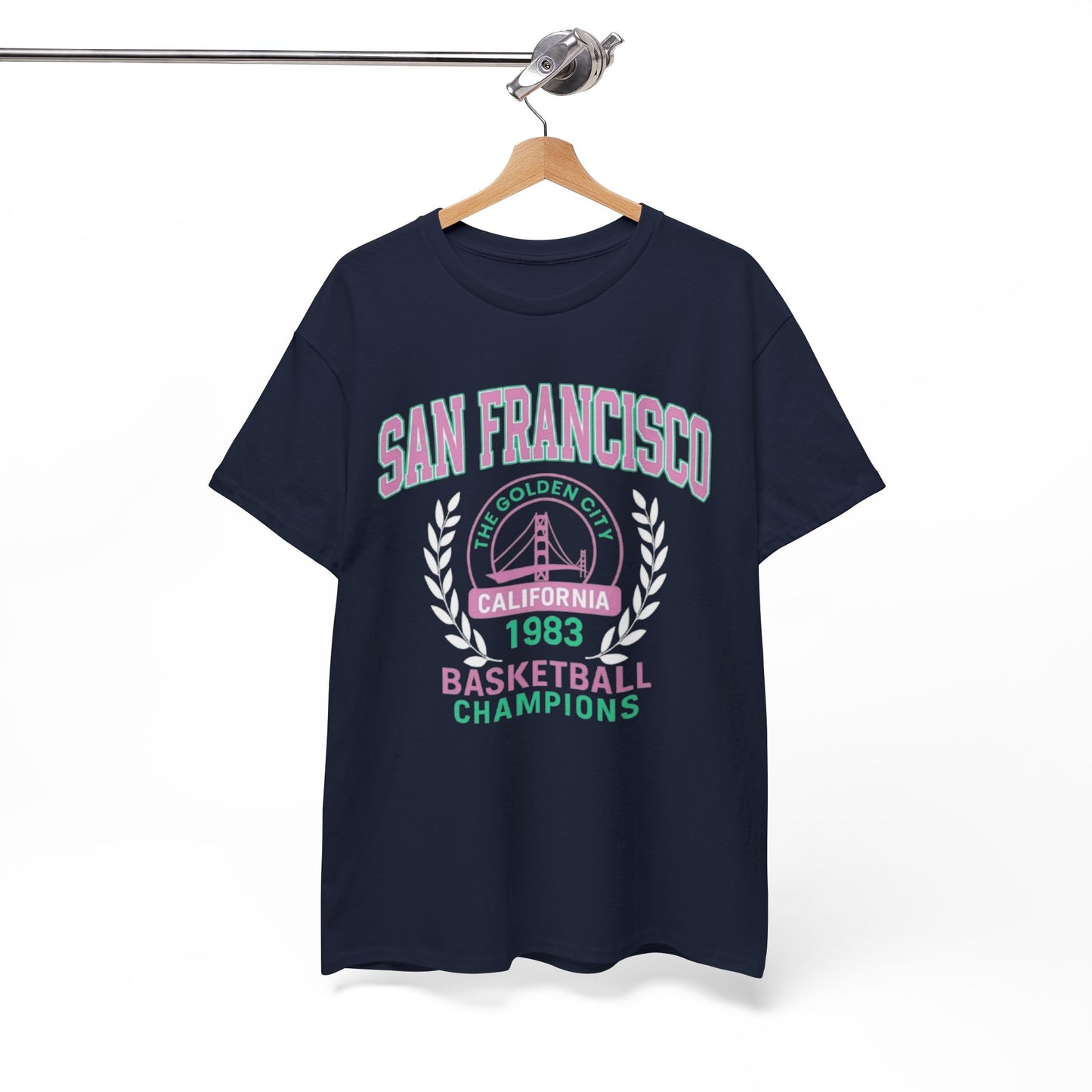 San Francisco Basketball Champions Graphic T-Shirt – California City Streetwear Tee