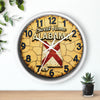 Sweet Home Alabama Vintage Wall Clock
