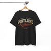 White Smoke Portland Northwest Athletic Division T-Shirt — Vintage Collegiate Tee