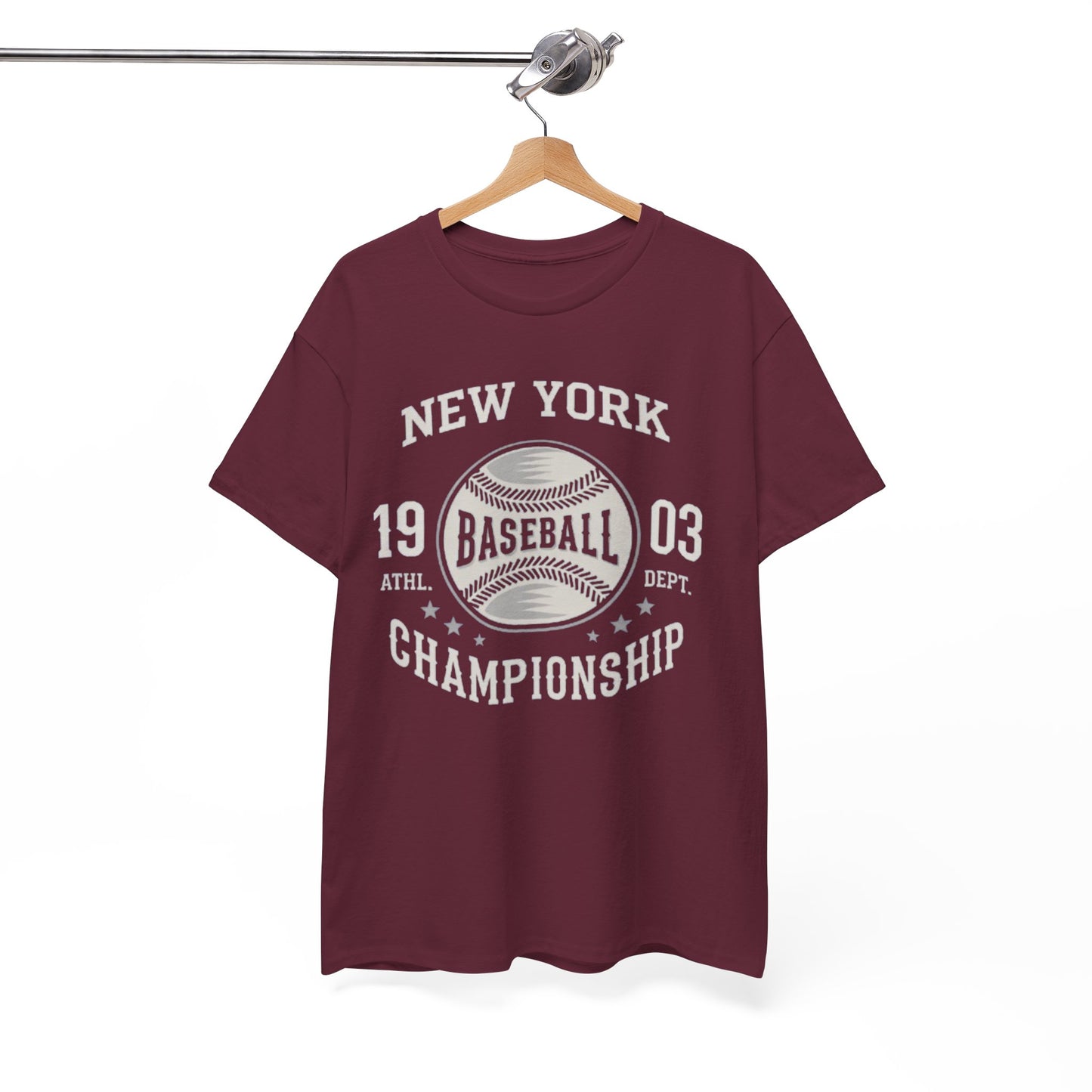 Baseball Championship T-Shirt — New York 1903 Vintage Sports Tee