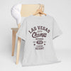 Light Gray Las Vegas Champs Tee — Vintage Casino Resort Graphic T-Shirt