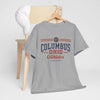 Dark Gray Columbus Ohio Athletics Tee — City Club Vintage Sports T-Shirt