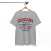 White Smoke Chicago Varsity Athletic T-Shirt — Eastern League Class 1985 Retro Tee