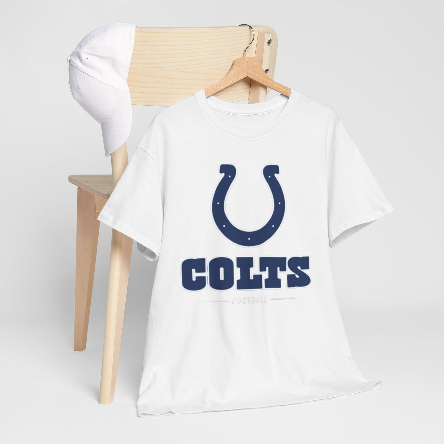 Lavender Indianapolis Colts  Horseshoe Tee - Retro Football Fan Shirt