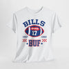 Lavender Buffalo Buf Football Tee – Retro #17  Fan Shirt