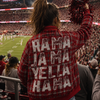 Alabama Crimson Tide Plaid Game Day Jacket – Vintage Crimson Football Streetwear for Women
