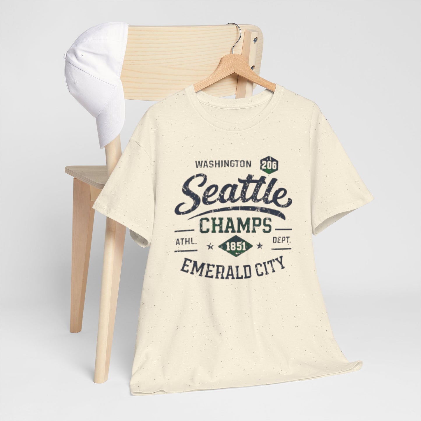 Seattle Champs T-Shirt — Emerald City Vintage Athletic Tee