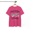 White Smoke San Diego 619 T Shirt – Surf City Champs Athletic California Tee