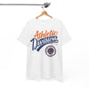 White Smoke New York Athletic Division Tee — Vintage Sports Graphic T‑Shirt ("Athletic Division")