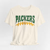 Packers Football Tee — Vintage Green & Gold Gridiron Design – football shirt, breathable comfort wear, image 1.0