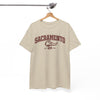 White Smoke Sacramento CA Vintage College T-Shirt — Retro City Tee