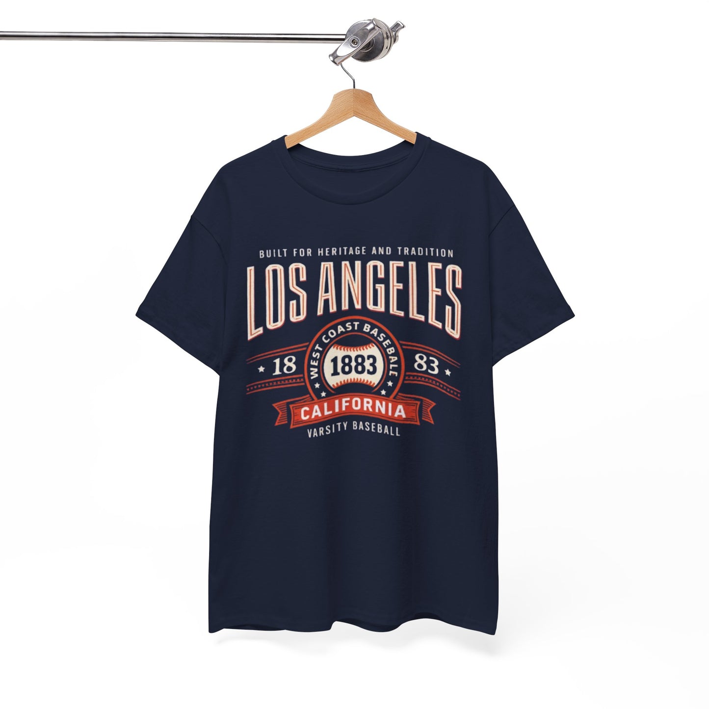 Los Angeles 1883 Varsity Baseball T-Shirt
