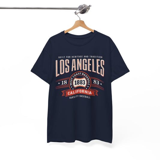 Los Angeles 1883 Varsity Baseball T-Shirt