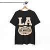 White Smoke Los Angeles Drive and Dream T-Shirt – Oversized West Coast Streetwear City Tee