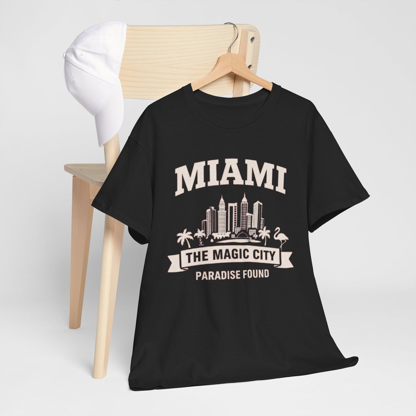 Miami 'The Magic City' Skyline Tee — Paradise Found Souvenir Shirt