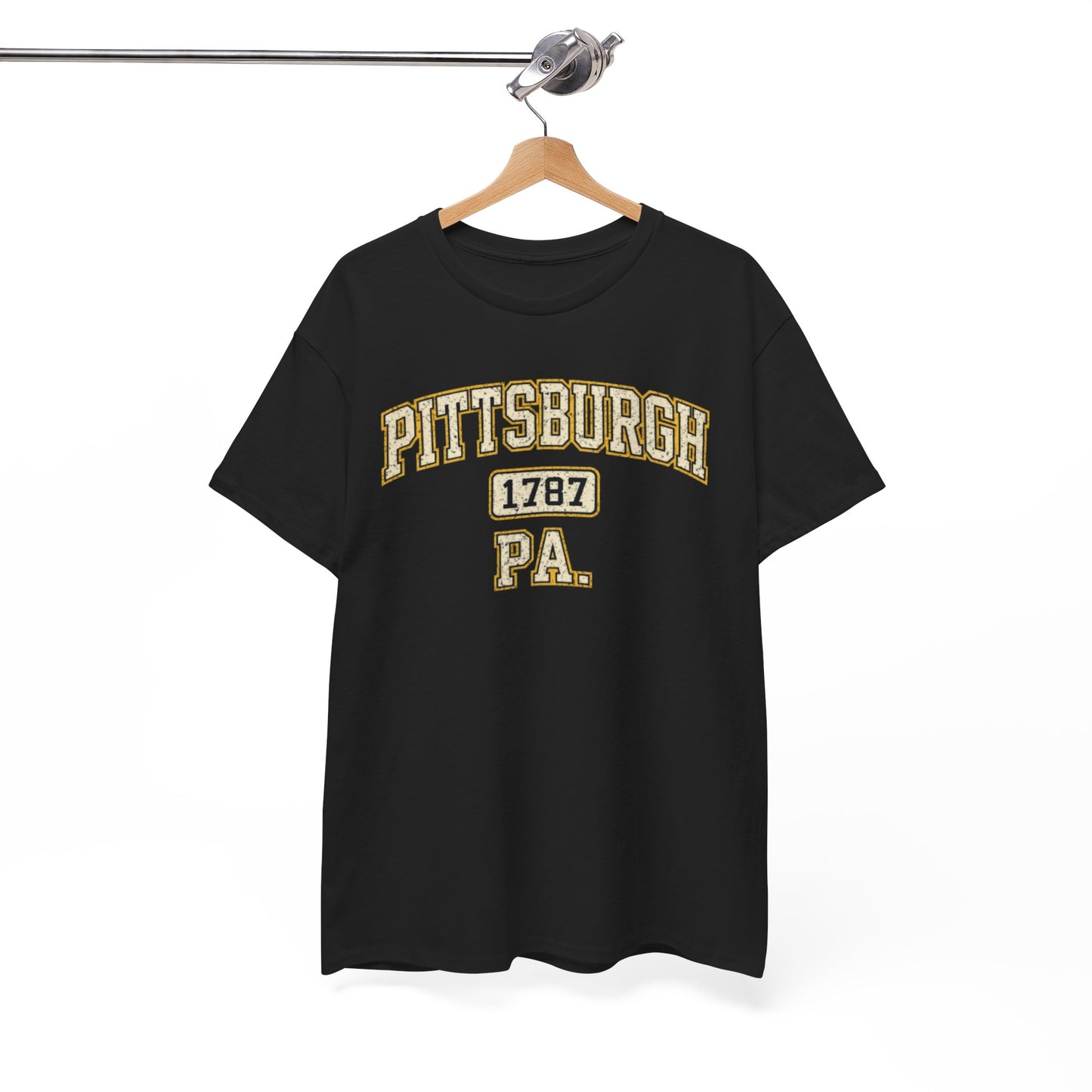 Pittsburgh 1787 PA T‑Shirt Vintage college-style lettering