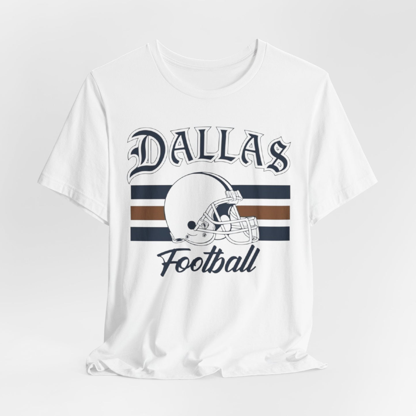 Dallas Football Vintage Helmet Tee