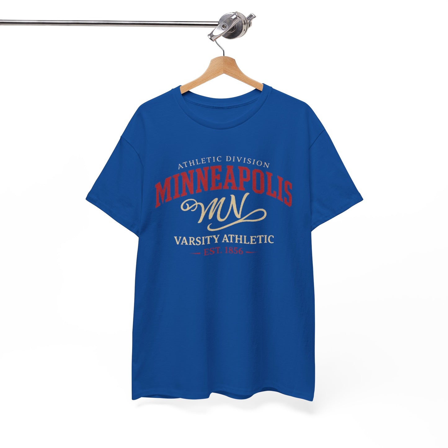 Minneapolis Varsity Athletic Tee — MN Retro College T-Shirt