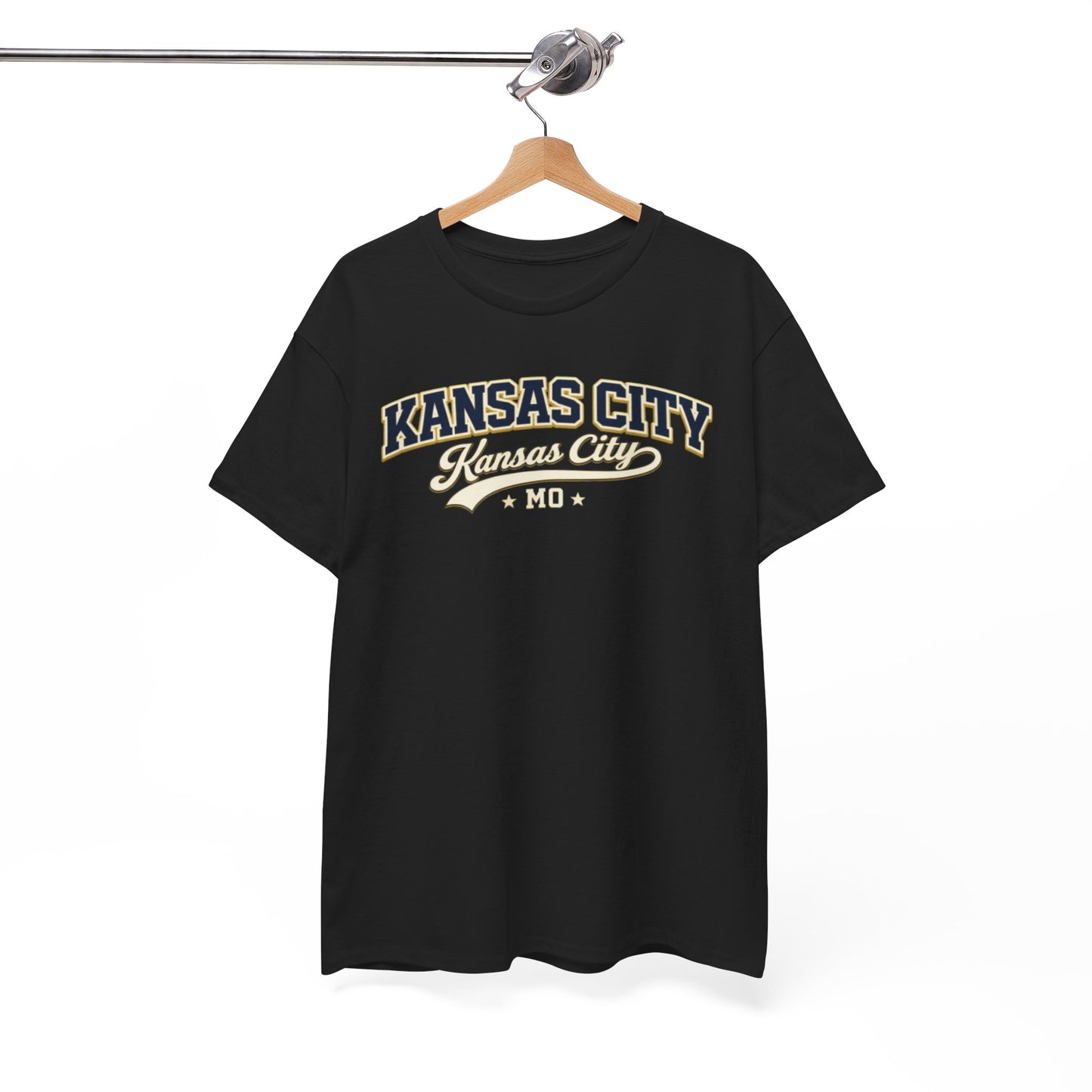 White Smoke Kansas City MO Retro Graphic Tee — Vintage T-Shirt