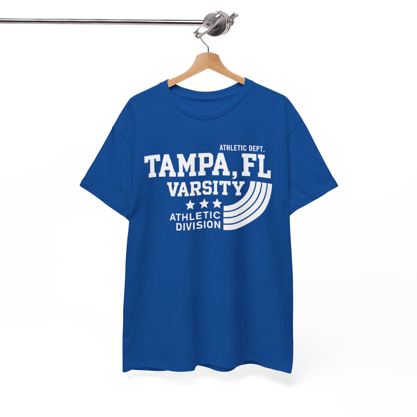White Smoke Tampa varsity FL t-shirt,  athletic tee vintage collegiate sports style shirt
