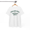 White Smoke Philadelphia Football T‑Shirt – "Philadelphia PA Football Est. 1980" Vintage Style Tee