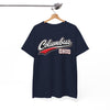 White Smoke Columbus Ohio Vintage Script T-Shirt