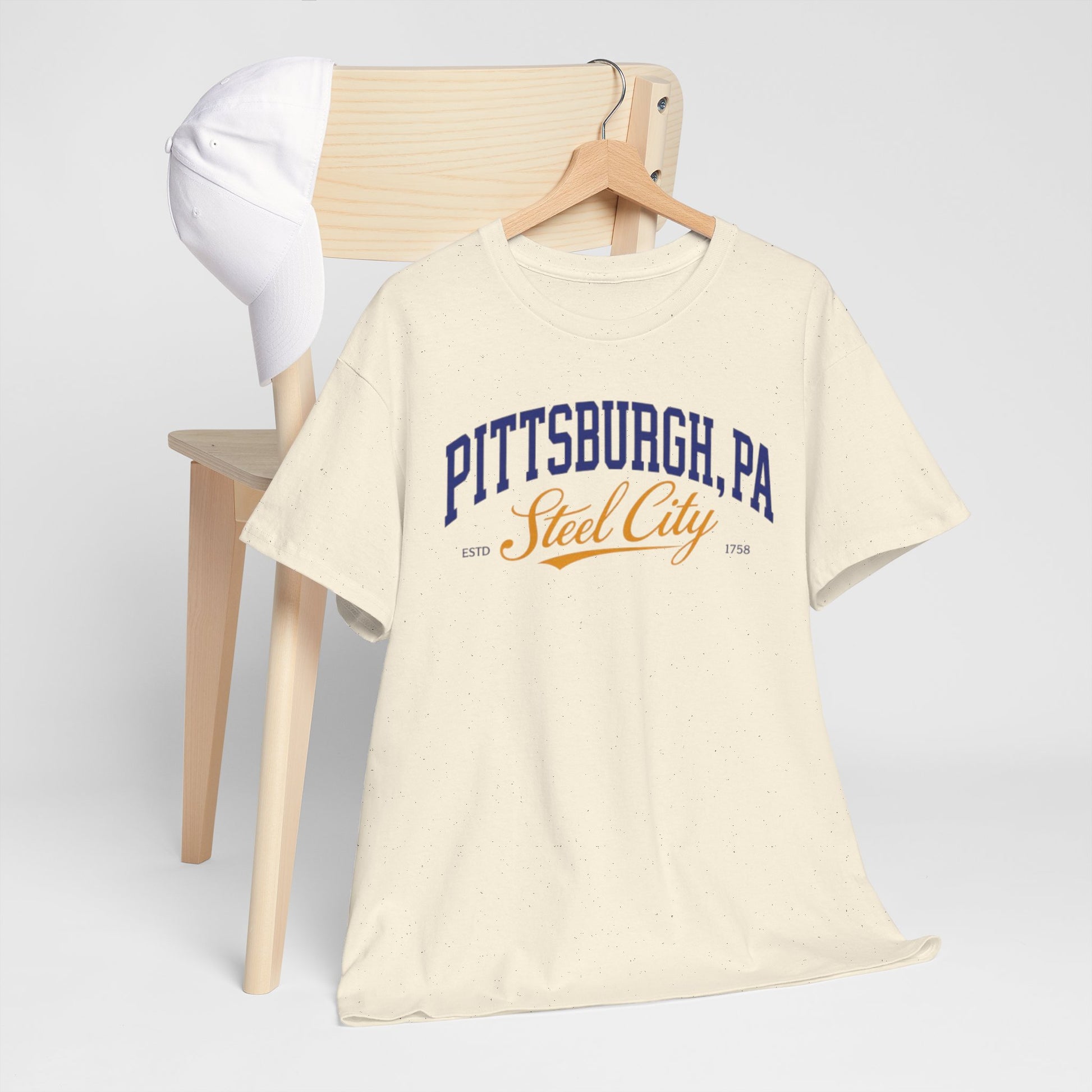 Pittsburgh, PA Steel City T‑Shirt — Retro City Urban graphic Tee streetwear fashion product image 9