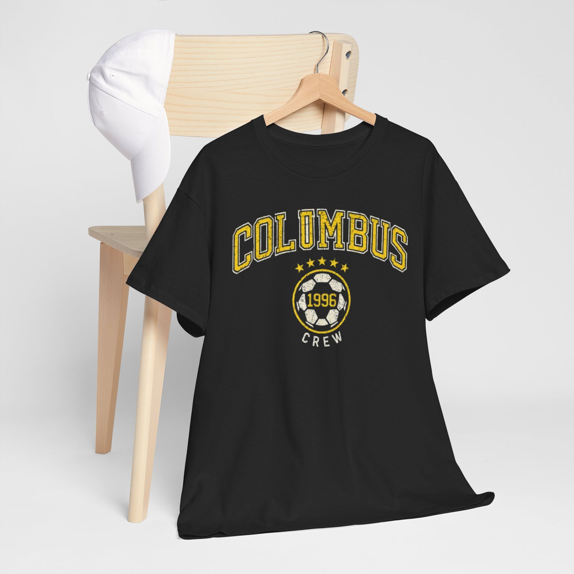 Dark Slate Gray Columbus Crew 1996 Soccer Tee