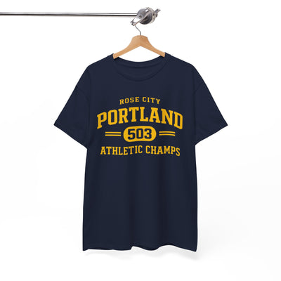 Portland 503 Rose City Athletic Champs T-Shirt – game day outfit, fan gear, image 1.0