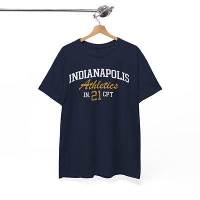 Indianapolis Athletics '21 T Shirt Vintage Sports Tee Indiana Retro Graphic – lightweight game day shirt, lightweight game day shirt, image 1.0