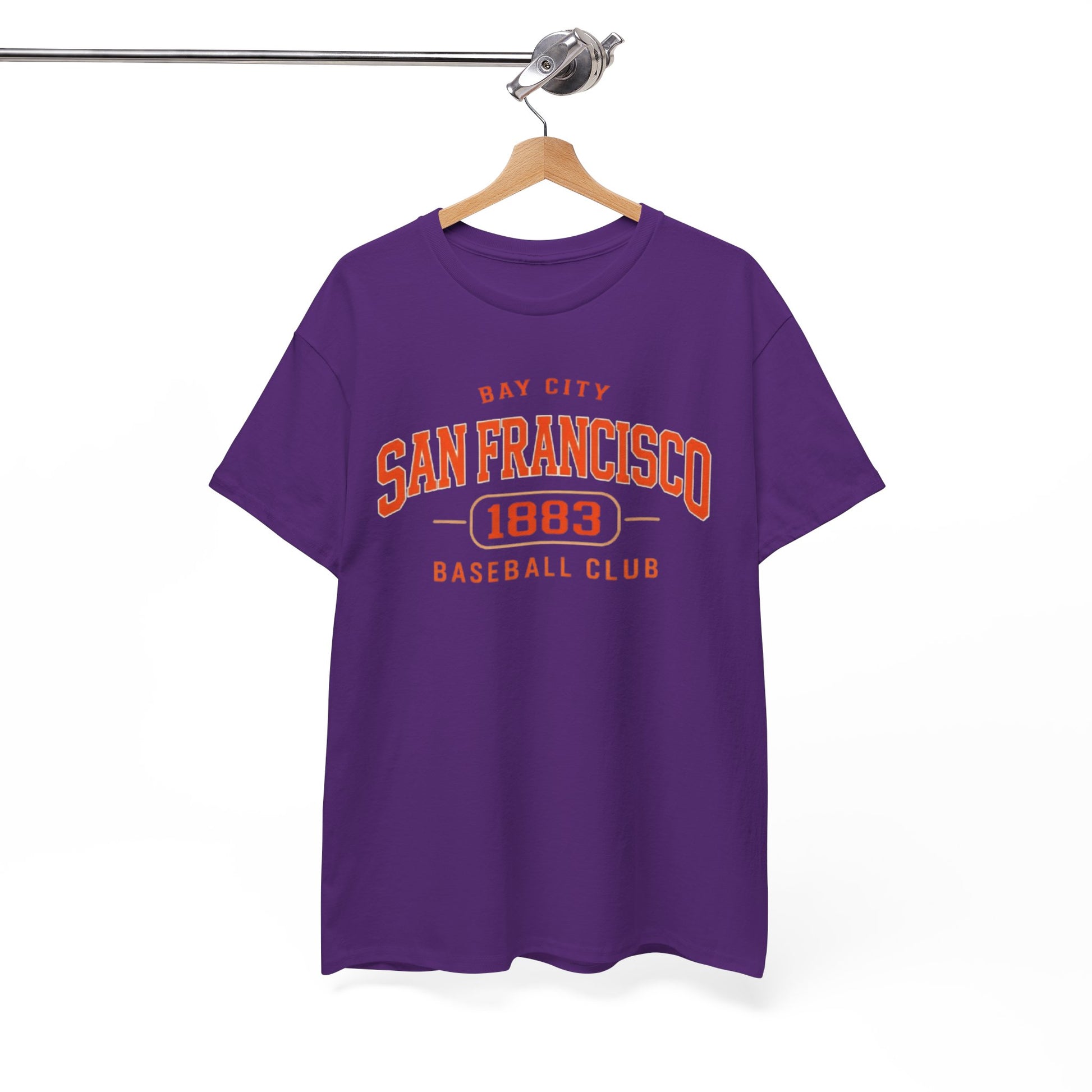 White Smoke San Francisco Bay City Baseball 1883 T Shirt – Vintage Athletic Streetwear Tee