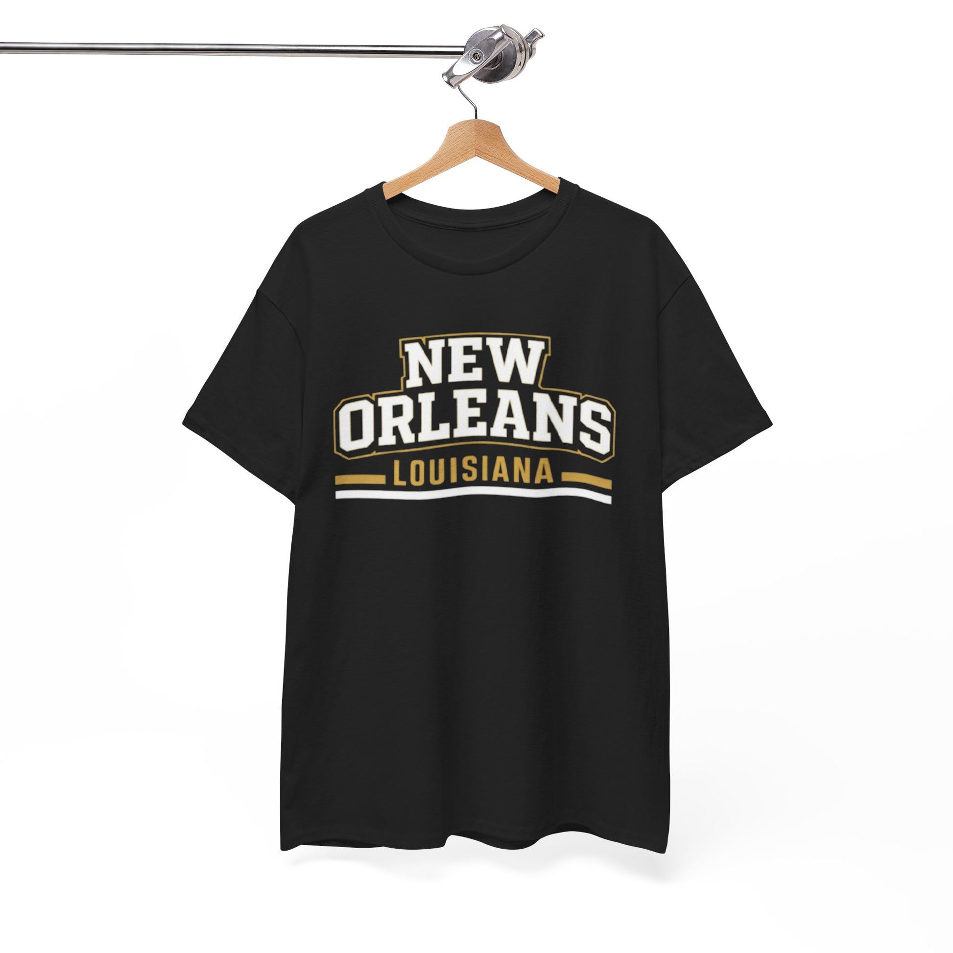 New Orleans Louisiana Vintage Collegiate T-Shirt – breathable comfort wear, nfl fan apparel, image 1.0